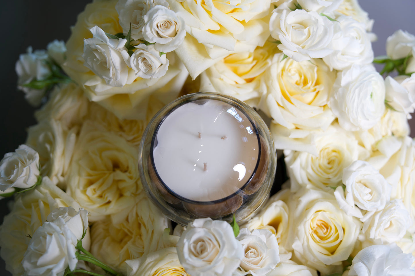 Ivory Ember Candle Garden