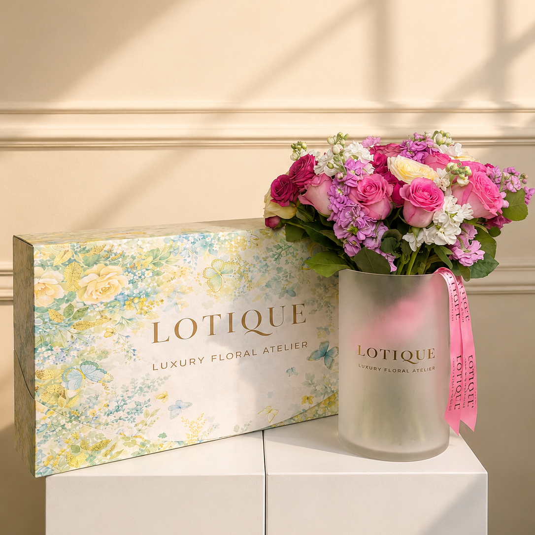 Pink Reverie Vase Set